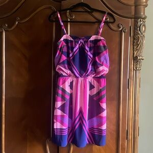 Express strapless/convertible dress